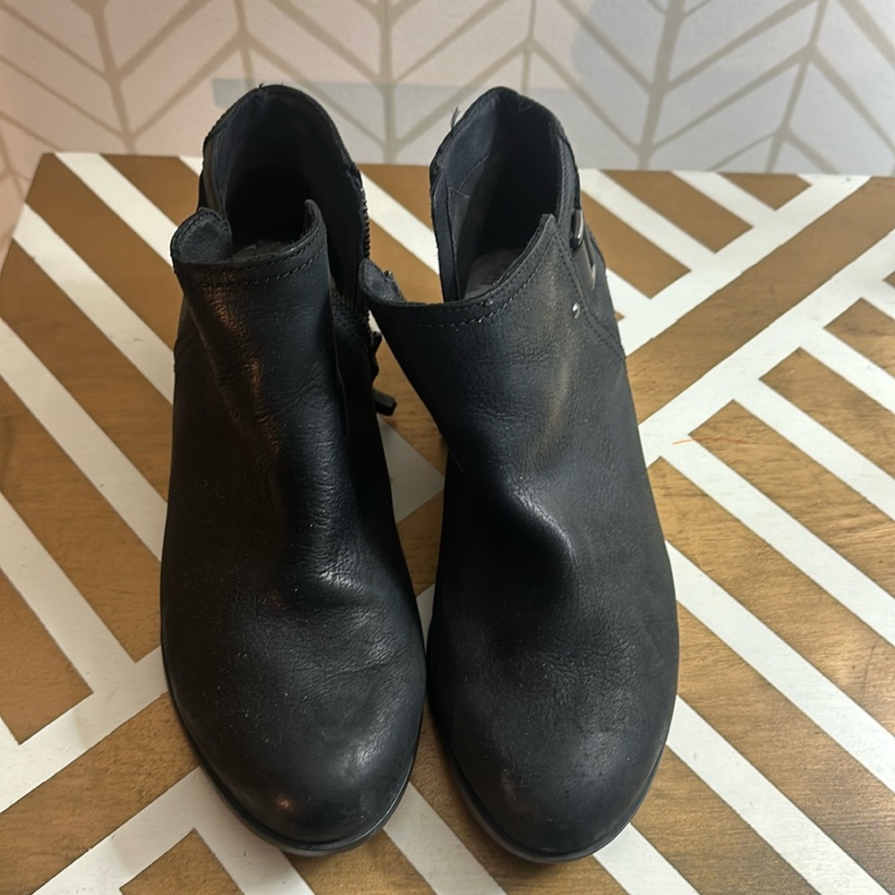 Sorel black booties